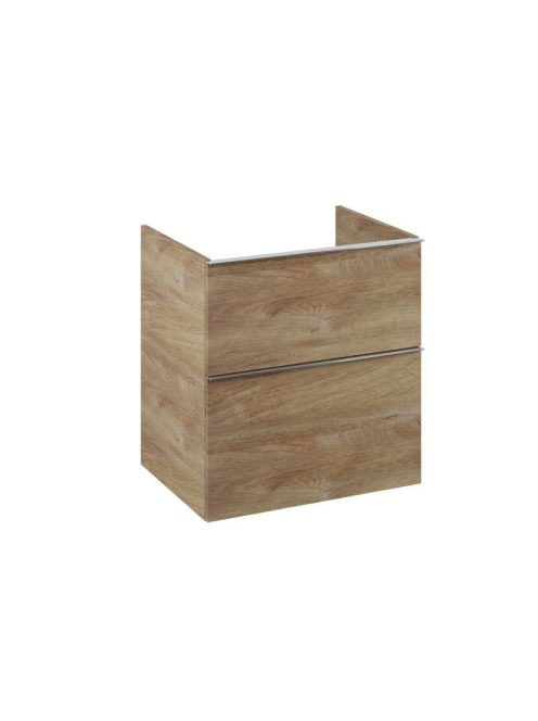 Arezzo design Monterey 60 alsószekrény szifonkivágás nélkül, 2 fiókkal, canela tölgy AR-167259