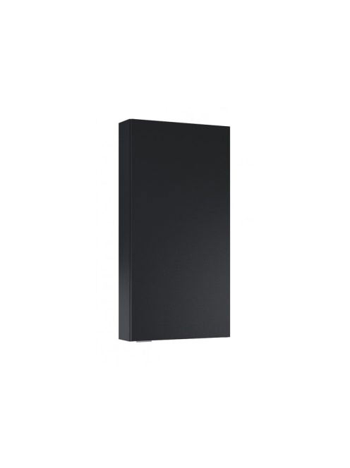 Arezzo design 1 ajtós felső szekrény 80x40 cm, matt fekete AR-167736