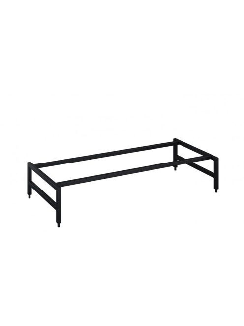 Arezzo design Monterey fekete fém tartó keret lábakkal, 100 cm AR-168441
