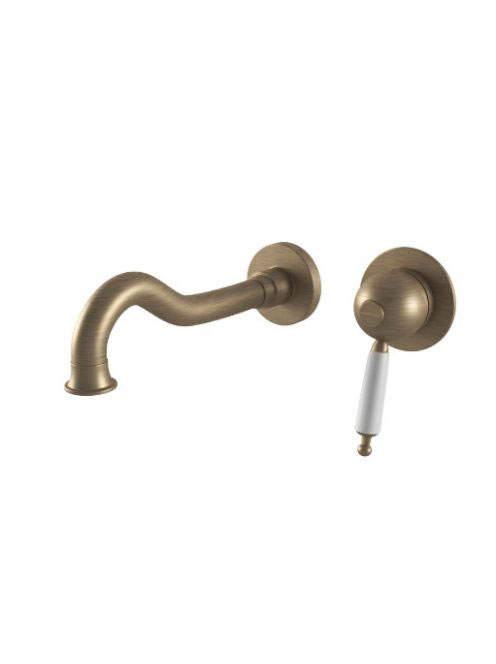 Bugnatese Oxford falsík alatti mosdócsaptelep 19 cm-es kifolyóval, matt bronz 6345BO