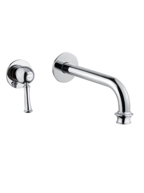 Bugnatese Denver 2-lyukas fali mosdócsaptelep leeresztő nélkül, 22 cm-es kifolyóval, bronz 6451BR