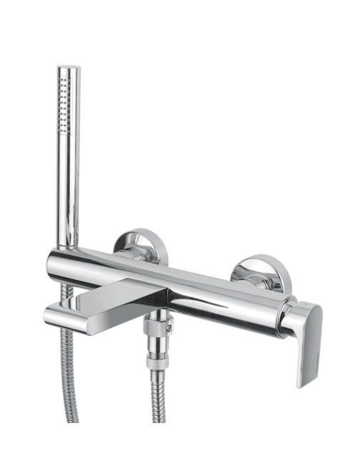 Bugnatese Simple kádcsaptelep zuhanyszettel, króm 6602CR