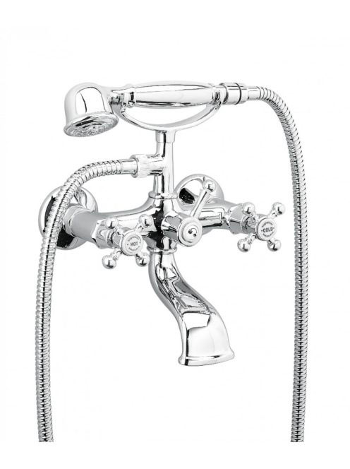 Bugnatese Lady kádcsaptelep zuhanyszettel, bronz 900BR