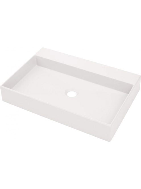 Deante Correo pultra ültethető gránit mosdó 60x40 cm, alabástrom CQR_AU6S