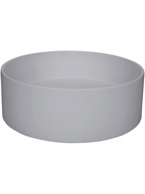 Deante Silia pultra ültethető gránit mosdótál 36 cm, szürke metál CQS_SU4S