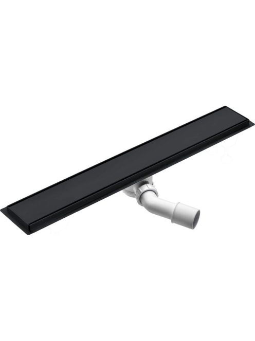 Deante megfordítható zuhanyfolyóka 80 cm, rozsdamentes acél, fekete KOS N08D