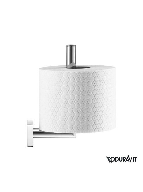 Duravit Karree fali pót WC-papír tartó, króm 0099561000
