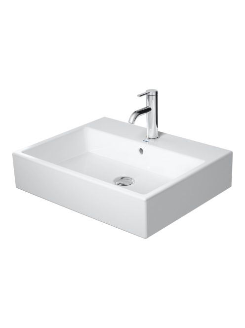 Duravit Vero Air csiszolt kerámia mosdó 60x47 cm, WonderGliss bevonattal, alpin fehér 23506000271
