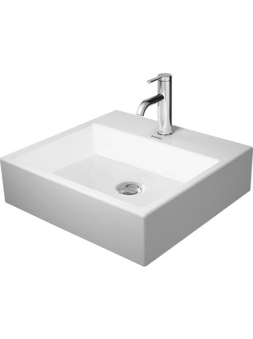 Duravit Vero Air csiszolt kerámia mosdó 50x47 cm, túlfolyó nélkül, alpin fehér 2352500041