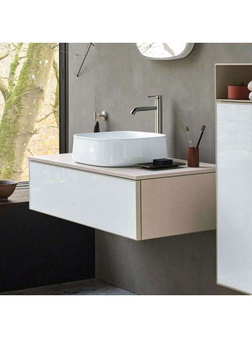 Duravit Zencha kerámia mosdótál 42x42 cm, fényes fehér 2373420079