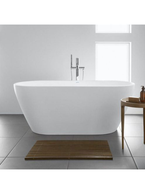 Duravit D-Neo szabadonálló kád DuraSolid A 160x75 cm, speciális le és túlfolyóval, fehér alpin 700477000000000