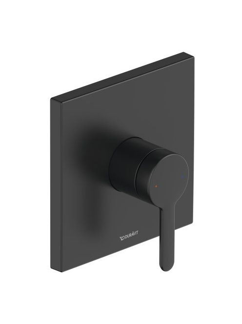 Duravit C.1 egykaros zuhanycsaptelep 1 fogyasztóhoz, matt fekete C14210009046