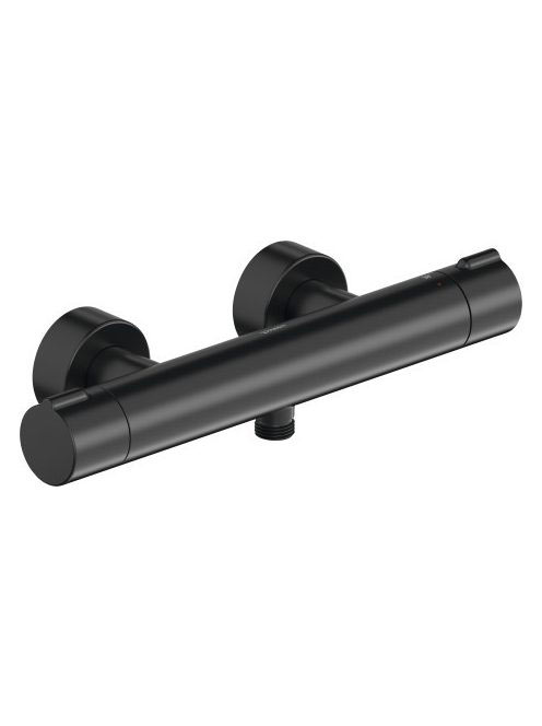 Duravit C.1 termosztátos zuhanycsaptelep, matt fekete C14220000046