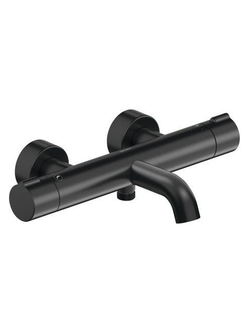 Duravit C.1 termosztátos kádcsaptelep, matt fekete C15220000046