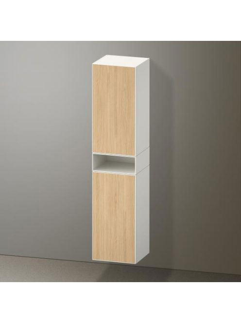 Duravit Zencha magas szekrény 176x40 cm, balos, natur tölgy/matt fehér ZE1353L30840000