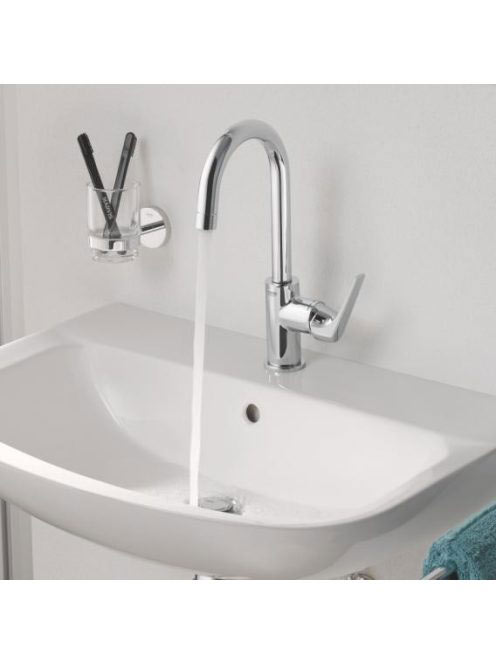 Grohe BauFlow egykaros magas mosdócsaptelep húzórudas müa. l