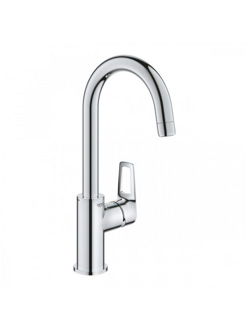 Grohe BauLoop egykaros mosdócsaptelep ClickClack leeresztőve