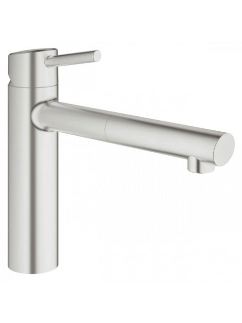 Grohe Concetto egykaros konyhai csaptelep kihúzható fejjel,