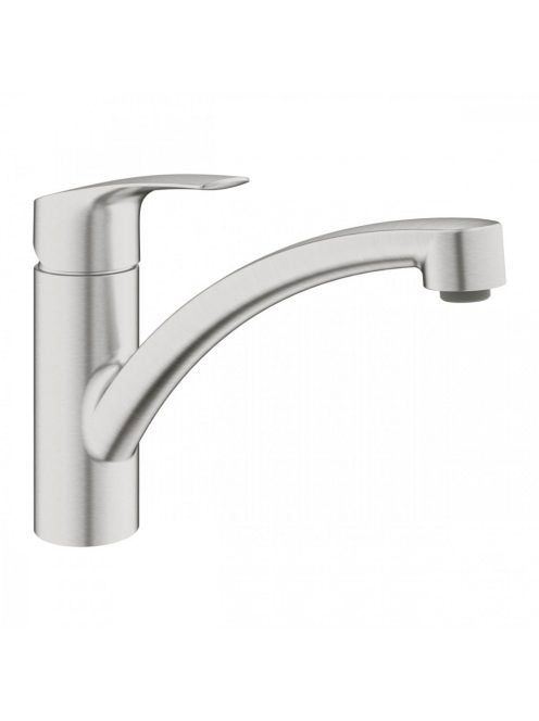 Grohe Eurosmart egykaros konyhai csaptelep, rozsdamentes acé