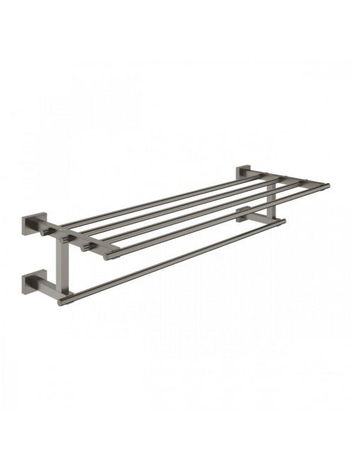 Grohe Essentials Cube fali fürdőlepedő tartó, szálcsiszolt g