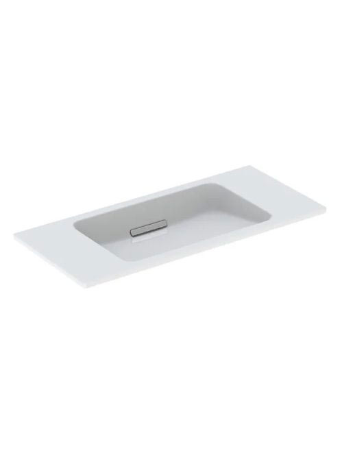 Geberit One rövidített kivitelű mosdó 90x40 cm csaplyuk és t