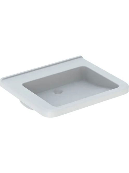 Geberit Selnova Comfort Square akadálymentes mosdó 65 cm, tú