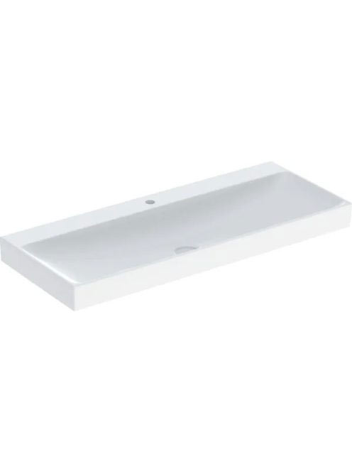 Geberit One mosdó 120x48 cm csaplyukkal, túlfolyó nélkül, Ke