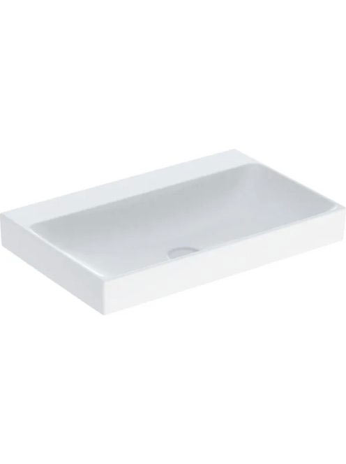 Geberit One mosdó 75x48 cm csaplyuk és túlfolyó nélkül, Kera