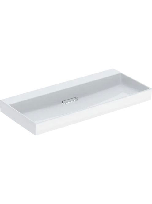 Geberit One mosdó hátsó lefolyóval 105x48 cm, KeraTect, csap
