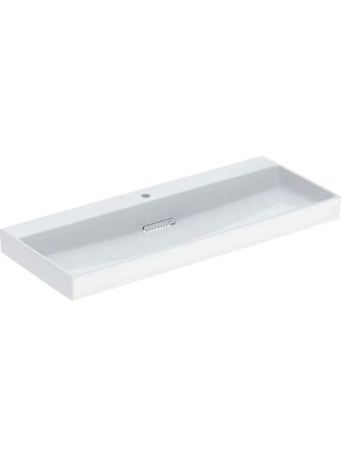 Geberit One mosdó hátsó lefolyóval 120x48 cm csaplyukkal és