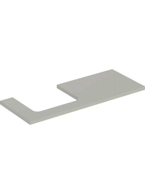 Geberit One mosdópult bal oldali kivágással 120x47 cm, pultr
