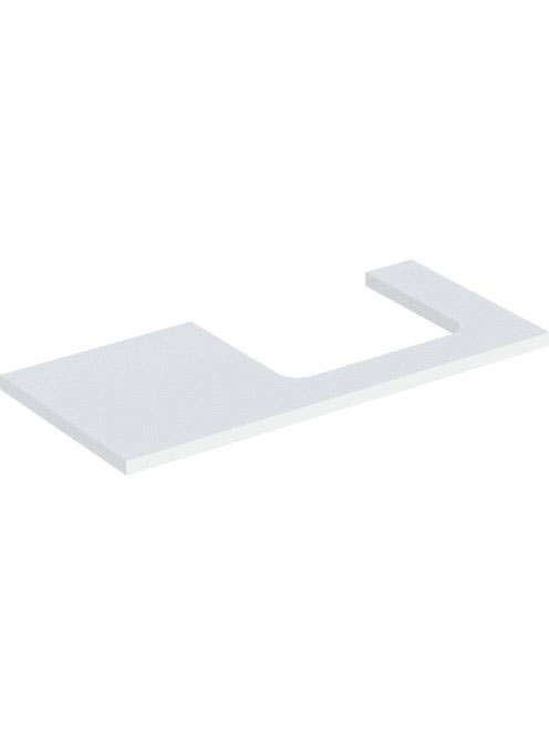 Geberit One mosdópult jobb oldali kivágással 105x47 cm, pult