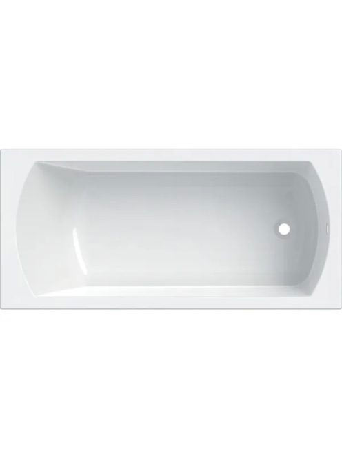 Geberit Perfect egyenes akril kád 180x80 cm lábkészlettel, f