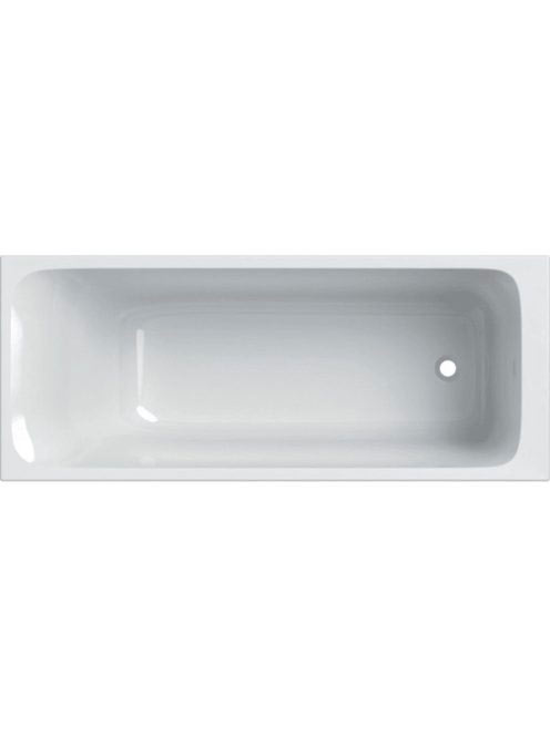 Geberit Tawa egyenes fürdőkád 180x80 cm, lábakkal, fényes fe