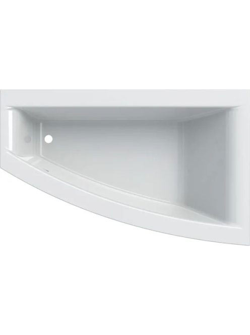 Geberit Selnova Square 160x100 aszimmetrikus fürdőkád lábakk