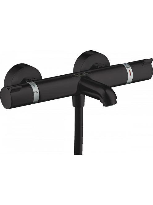 Hansgrohe Ecostat Comfort matt fekete termosztátos kádcsaptelep 13114670