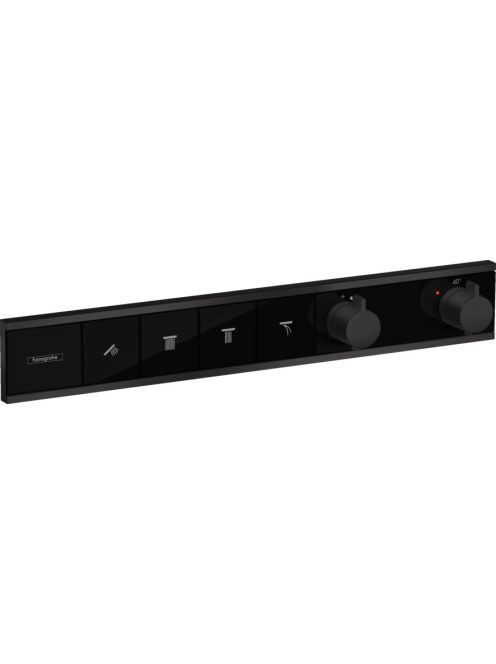 Hansgrohe RainSelect matt fekete termosztát falsík alatti szereléshez 15382670