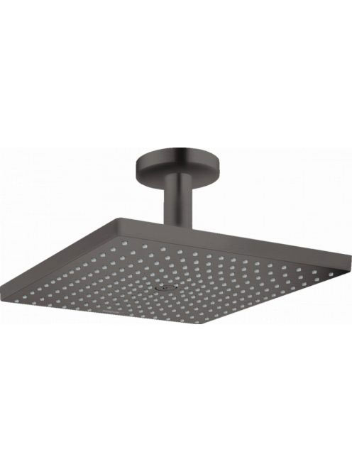 Hansgrohe Raindance E 300 1jet szálcsiszolt fekete/króm fejzuhany csatlakozóval 26250340