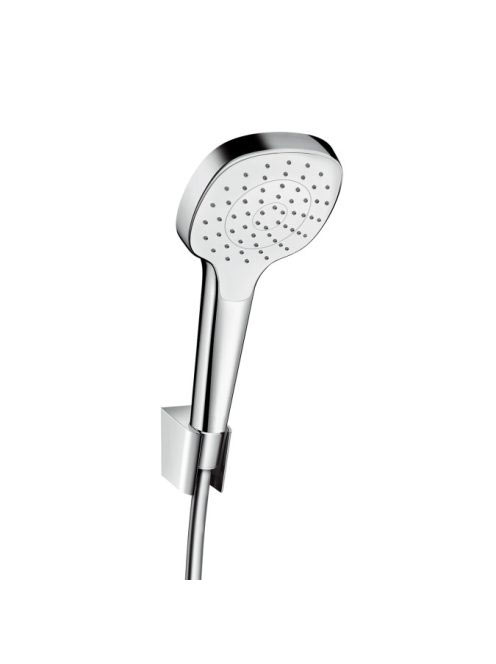 Hansgrohe Croma Select E zuhanytartó szett 1jet 160 cm-es zuhanytömlővel króm/fehér 26412400