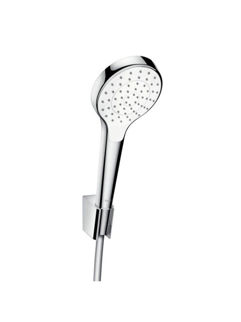 Hansgrohe Croma Select S zuhanytartó szett 1jet 125 cm-es zuhanytömlővel, króm/fehér 26420400