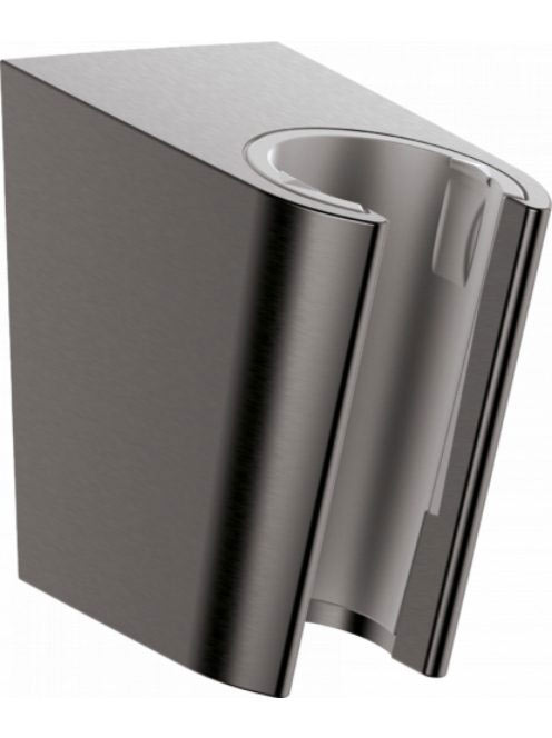 Hansgrohe Porter'S szálcsiszolt fekete/króm zuhanytartó 28331340