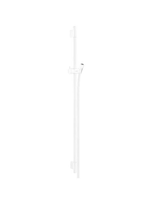 Hansgrohe Unica matt fehér zuhanyrúd S Puro 90cm-es zuhanycsővel 28631700