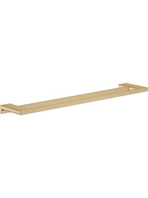 Hansgrohe AddStoris Fürdőlepedő tartó dupla sínnel szálcsiszolt bronz 41743140
