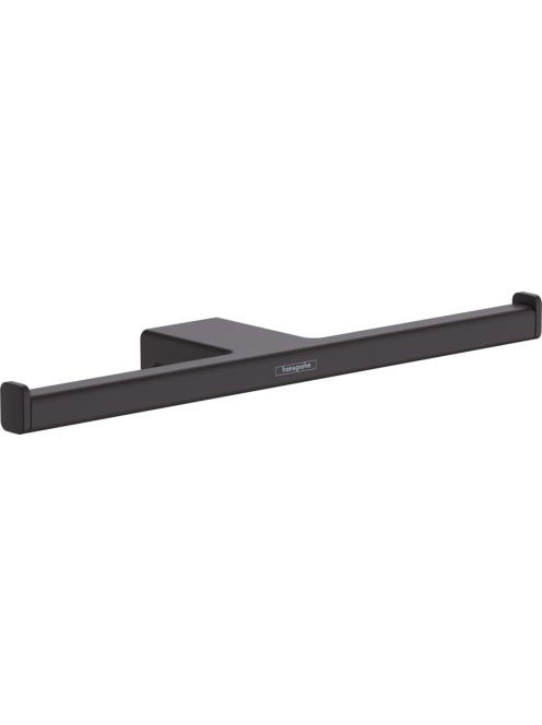 Hansgrohe AddStoris WC papír tartó, dupla matt fekete 41748670