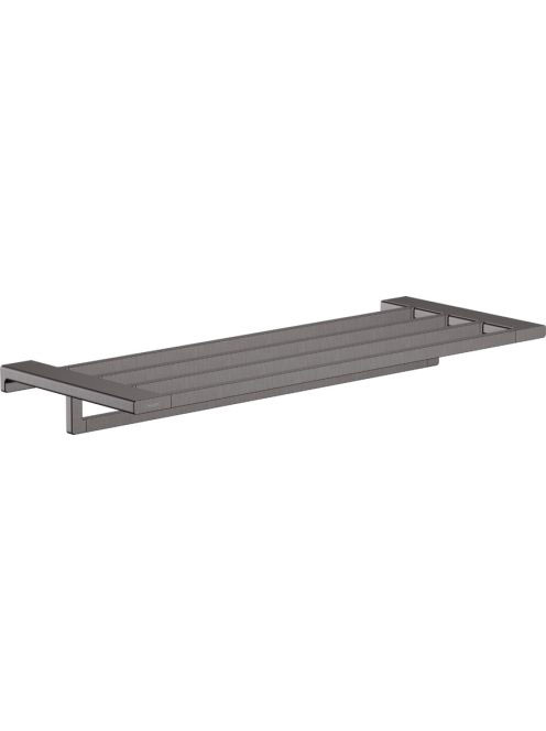 Hansgrohe AddStoris Törölközőtartó, szálcsiszolt fekete króm 41751340