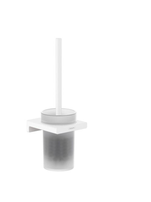 Hansgrohe AddStoris WC kefe tartó, falra szerelhető matt fehér 41752700