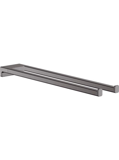 Hansgrohe AddStoris Törölköző tartó szálcsiszolt fekete króm 41770340