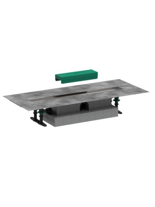 Hansgrohe uBox universal zuhanylefolyóhoz teljes szett 60 cm, lapos telepítéshez 56016180