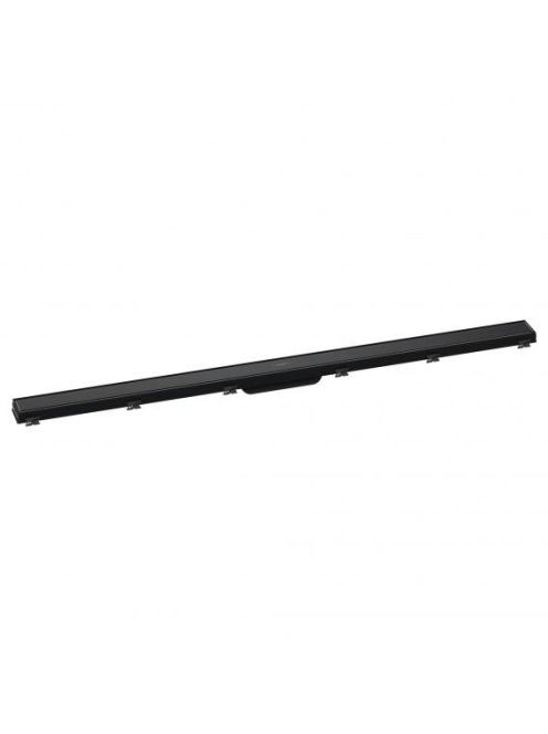 Hansgrohe RainDrain Match Zuhanylefolyó 120 cm, állítható magasságú kerettel, fekete 56042610