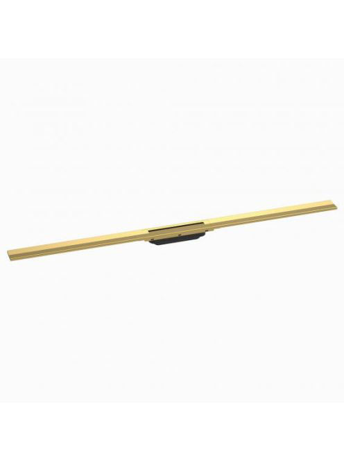 Hansgrohe RainDrain Flex vágható zuhanylefolyó 120 cm, polírozott arany hatású 56047990